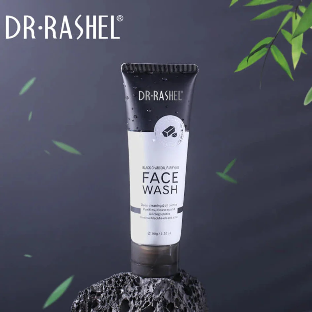 Dr.Rashel Black Charcoal Purifying Face Wash