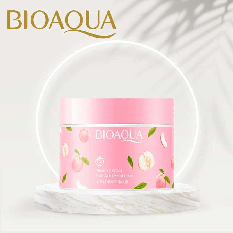 Bioaqua Peach Extract Fruit Acid Exfoliating Face Gel Cream