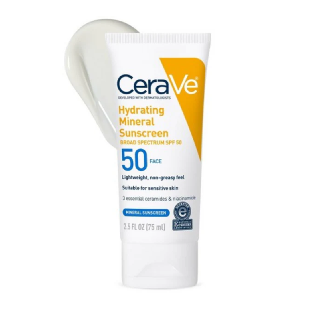 Cerave Hydrating Mineral Sunscreen SPF