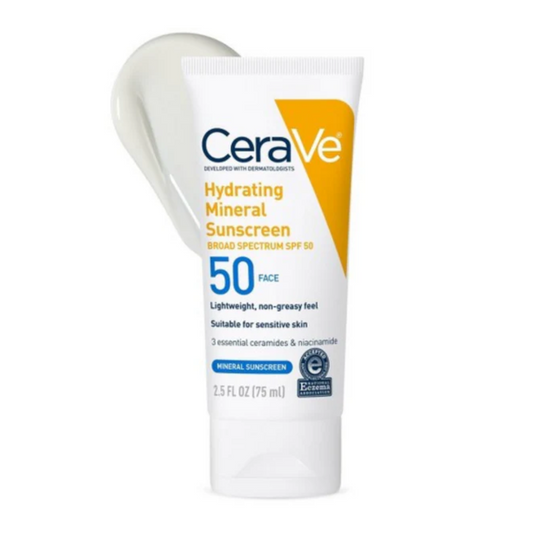 Cerave Hydrating Mineral Sunscreen SPF