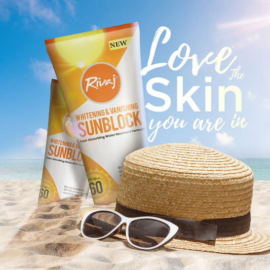 Rivaj Whitening & Vanishing SPF60 Sunblock