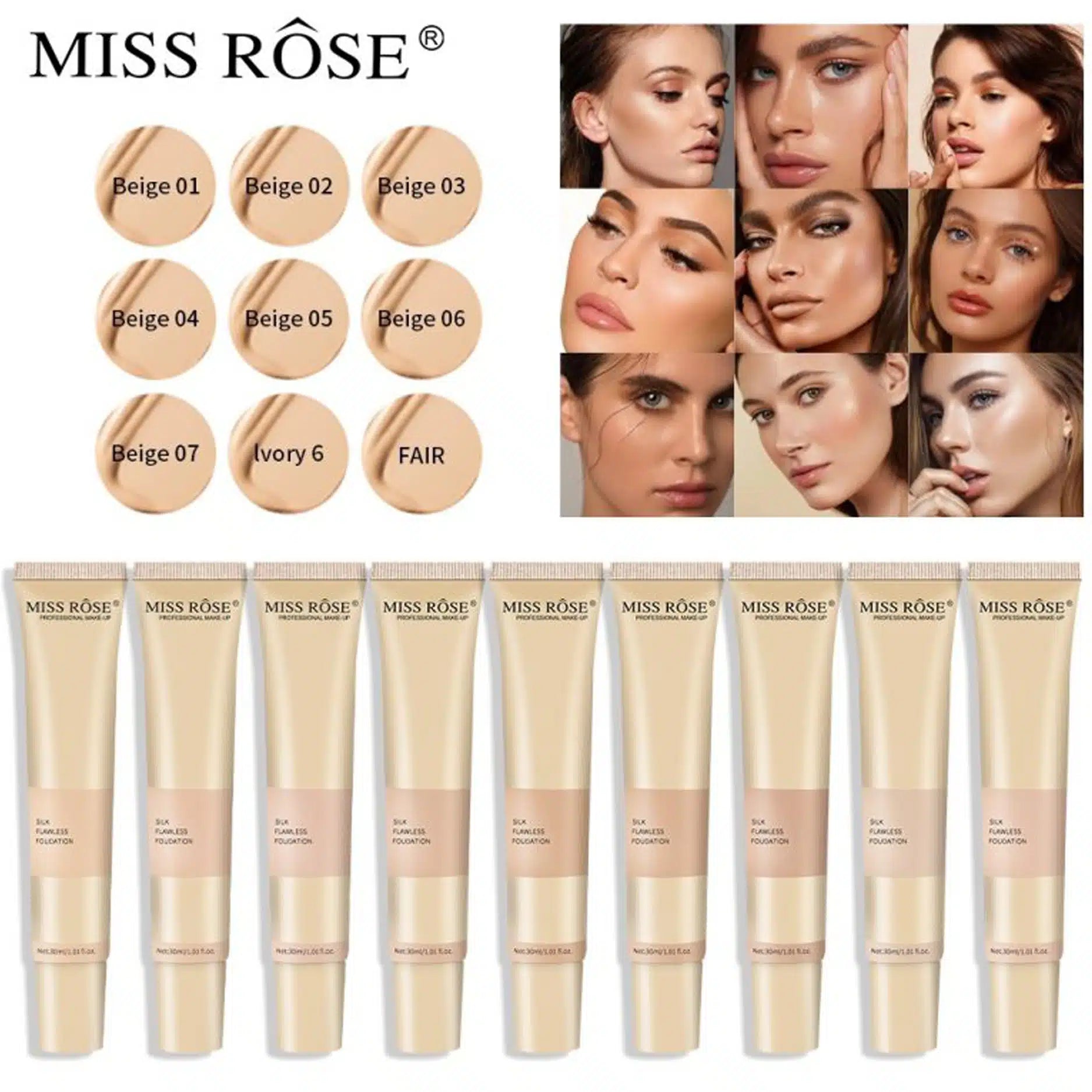 Miss Rose Silk Foundation