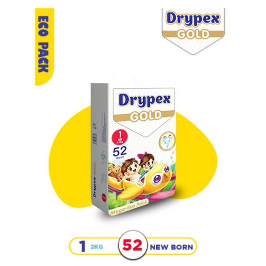 Drypex Eco-Pack 52-Pcs-Newborn