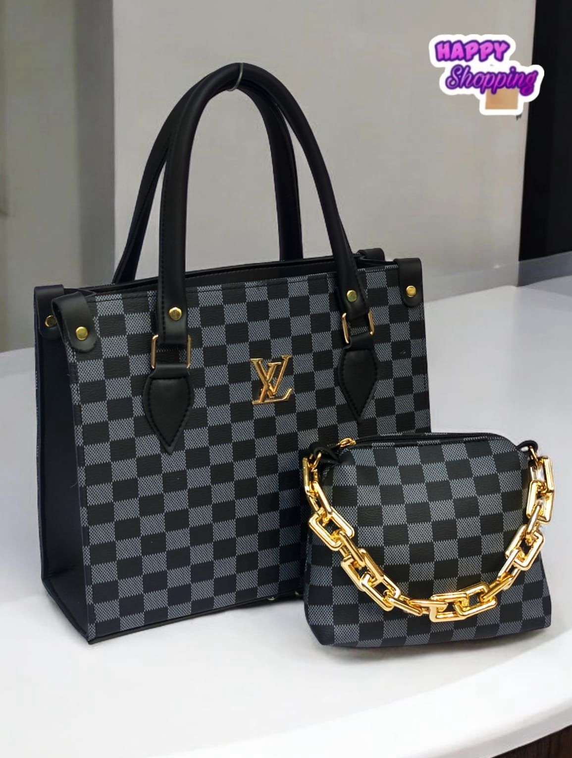 LOUIS VUITTON 2Pcs Premium Quality Shoulder Bag